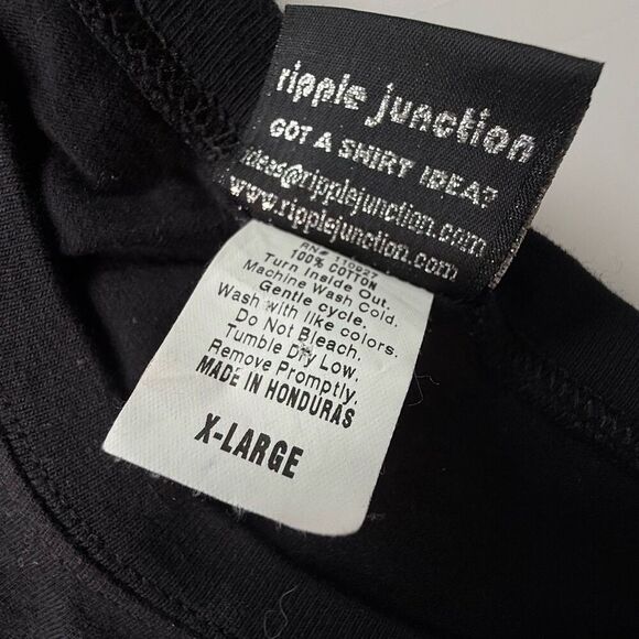 Ripple Junction Edward Scissorhands 2006 Graphic Tee Black Size L - Picture 7 of 9